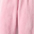 PAW Patrol Toddler Girl/Boy Patch Embroidered Flannel Fleece Elasticized Pants Light Pink image 5