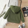 Baby Boy Army Green Long-sleeve Graphic Hoodie Army green image 2