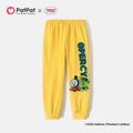 Thomas & Friends Toddler Boy/Girl Letter Print Elasticized Cotton Pants Yellow image 1