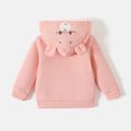Care Bears Baby Boy/Girl Thermal Lined Long-sleeve 3D Ears Hoodie Pink image 3