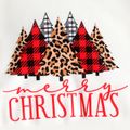 Weihnachten Kinder Unisex Mit Kapuze Weihnachtsmuster Pullover Sweatshirts weiß image 3