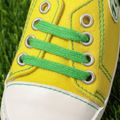 Baby / Toddler Letter Graphic Lace Up Prewalker Shoes Yellow image 3