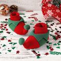 Baby / Toddler Christmas Two Tone Prewalker Shoes Color block image 1