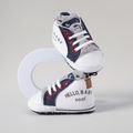 Baby / Toddler Letter Graphic Lace Up Cartoon Prewalker Shoes White image 2
