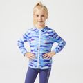 Activewear Kid Girl Tie Dyed Hooded Jacket Colorful image 2