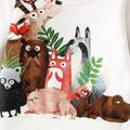 2 unidades Bebé Menino Animais Casual Manga comprida Conjunto para bebé off white image 3