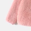 PAW Patrol Toddler Girl/Boy Patch Embroidered Fuzzy Fleece Jacket Pink image 5