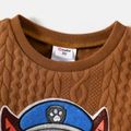 PAW Patrol 2pcs Toddler Boy/Girl Textured Pullover Sweatshirt and Elasticized Pants Set Brown image 4