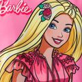 Barbie Kid Girl Big Character Graphic Hooded Sweatshirt Pink image 2