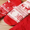 3-pairs Baby / Toddler Christmas Graphic Crew Socks Set Red image 5