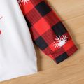 Weihnachten Kinder Unisex Mit Kapuze Weihnachtsmuster Pullover Sweatshirts weiß image 4