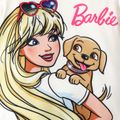 Barbie 3 Stück Baby Mädchen Flatterärmel Süß Langärmelig Baby-Sets pinkywhite image 4