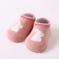 Baby / Toddler Fluffy Cartoon Animal Graphic Socks Pink image 5
