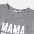 Natal Look de família Manga comprida Conjuntos de roupa para a família Pijamas (Flame Resistant) Cinza Escuro image 5
