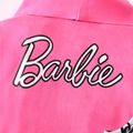 Barbie 2pcs Toddler Girl Sleeveless Dress and Suede Cardigan Jacket Set PINK