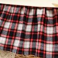 Baby Girl Long-sleeve Faux-two Bear Embroidered Plaid Dress beige image 5