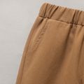 Toddler Boy Basic Solid Color Elasticized Pants Khaki image 3