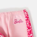 Barbie 2pcs Toddler Girl Stars Bubble Print Pink Sweatshirt and Cotton Pants Set Pink image 5