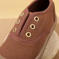 Toddler Simple Casual Canvas Shoes Brown