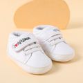 Baby / Toddler Letter Graphic White Prewalker Shoes White image 3