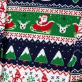 Christmas Family Matching Allover Print Long-sleeve Snug Fit Pajamas Sets Colorful image 4
