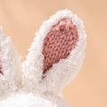 Baby Plush Cartoon Bunny Hat White image 3