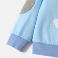 Looney Tunes Baby Boy/Girl Animal Embroidered Long-sleeve Sweatshirt/ Sweatpants/ Vest Blue grey image 5