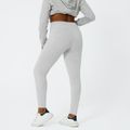 Go-Neat Water Repellent and Stain Resistant Mommy and Me 95% Cotton Solid Leggings flowergrey image 4