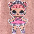 L.O.L. SURPRISE! 2pcs Toddler Girl Mock Neck Long-sleeve Dress and Bag Pink image 2