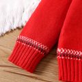 Christmas Baby Boy/Girl Deer Pattern Long-sleeve Knitted Sweater Red image 4