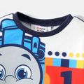 Thomas & Friends 2pcs Baby Boy Graphic Print Blue Long-sleeve Sweatshirt and Sweatpants Set Blue image 3