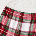 Christmas Family Matching Red Plaid Long-sleeve Pajamas Sets (Flame Resistant) MultiColour image 5