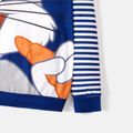 Looney Tunes Family Matching Striped Long-sleeve Cartoon Print Sweatshirts Multi-color image 5