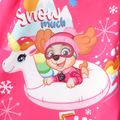 PAW Patrol Toddler Boy/Girl Christmas Letter Print Long-sleeve Tee Hot Pink image 5