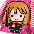Harry Potter 2pcs Toddler Gil/Boy Character Print Striped Sweatshirt and Pants Set Red image 3