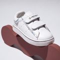 حذاء كاجوال بتفاصيل مجسمة للأطفال الصغار / الأطفال أبيض image 2