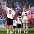 Family Matching Short-sleeve Graphic White Football T-shirts (USA) White image 5
