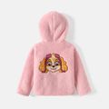 PAW Patrol Toddler Girl/Boy Embroidered Fleece Hooded Jacket Pink image 3