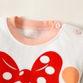 Toddler 2pcs 100% Cotton Polka Dots Allover Long-sleeve Set Coral