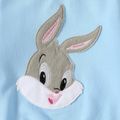 Looney Tunes Baby Boy/Girl Animal Embroidered Long-sleeve Sweatshirt/ Sweatpants/ Vest Blue grey image 4