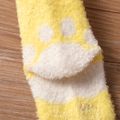 Baby Two Tone Thermal Plush Socks Yellow image 4