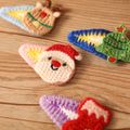 4-pack Christmas Cartoon Braided Hair Clips for Girls Multi-color image 5