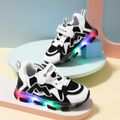 Toddler Two Tone LED Sneakers Black image 1