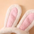Baby / Toddler Cartoon Bunny Plush Thermal Scarf White image 3