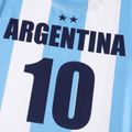 Family Matching Short-sleeve Graphic Blue Football T-shirts (Argentina) Blue image 3