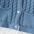 Neonato Unisex Con cappuccio Casual Manica lunga Cappotto/Giacca Blu image 4