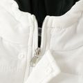 Neonato Unisex Cuciture in tessuto Casual Manica lunga Cappotto/Giacca Verde/Bianco image 4