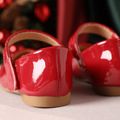 Toddler / Kid Glitter Heart Decor Flat Mary Jane Shoes Red image 5