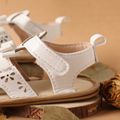 Baby / Toddler Hollow Out Sandals Prewalker Shoes White image 3