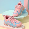 Toddler Two Tone LED Sneakers Pink image 3